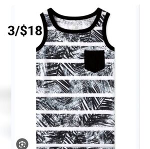 THE CHILDREN'S PLACE (size XS 4) tropical Hawaiian summer tank top